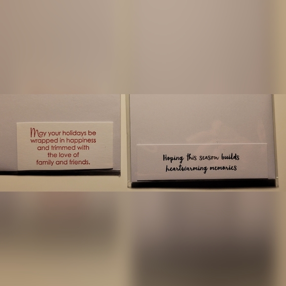 Hand Crafted Christmas Cards - Picture 2 of 2